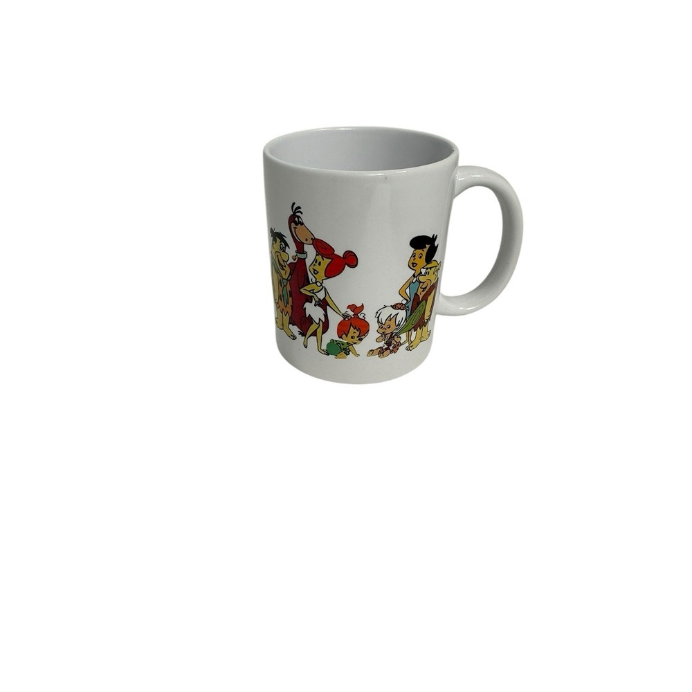 NEW novelty standard‎ sized COFFEE MUG flintstones cartoon